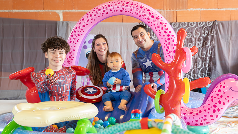 Photo de famille à Lacourt-Saint-Pierre