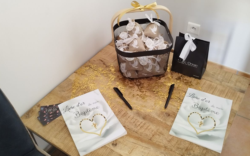 Préparatif bapteme à Lacourt-Saint-Pierre